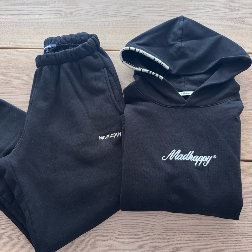 Madhappy Black Loungewear Set